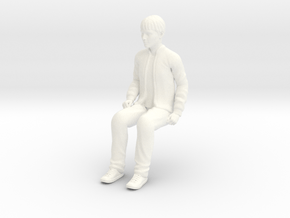 Aliens - Timmy Jorden Seated 1:35 in White Processed Versatile Plastic