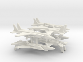 Yak-141 Freestyle (Horizontal) in White Natural Versatile Plastic: 1:700