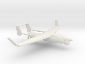 1/72 Scale RQ-21A Blackjack UAV in White Natural Versatile Plastic