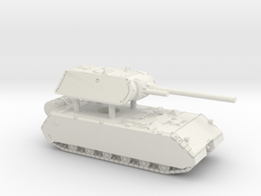 Panzer VIII Maus in White Natural Versatile Plastic: 6mm