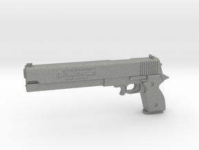 1:3 Miniature Casull Revolver in Gray PA12