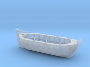 Ship's Boat in Tan Fine Detail Plastic