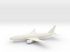 Boeing 777-200 in White Natural Versatile Plastic: 6mm