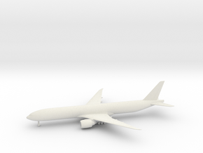 Boeing 777-300ER in White Natural Versatile Plastic: 1:400