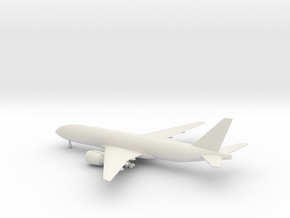 Boeing 777-200 in White Natural Versatile Plastic: 1:600