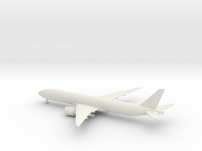 Boeing 777-300ER in White Natural Versatile Plastic: 1:700