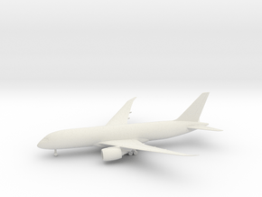 Boeing 787-8 Dreamliner in White Natural Versatile Plastic: 6mm