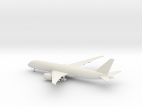 Boeing 787-9 Dreamliner in White Natural Versatile Plastic: 1:600