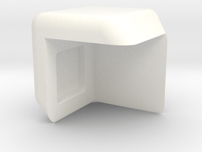 Corner Protection in White Smooth Versatile Plastic