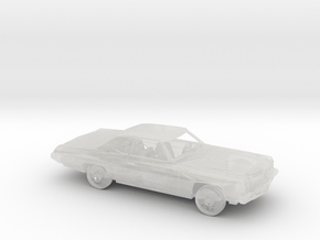 1/87 1973 Chevrolet Impala Sport Coupe Kit in Clear Ultra Fine Detail Plastic