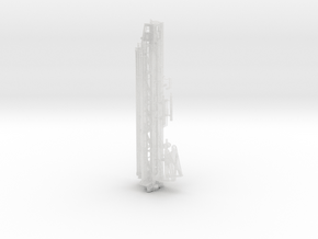 1/64th Well Drill Tower in Clear Ultra Fine Detail Plastic