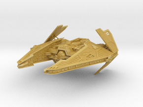Sith Fury Interceptor (Wings Open) 1/270 in Tan Fine Detail Plastic
