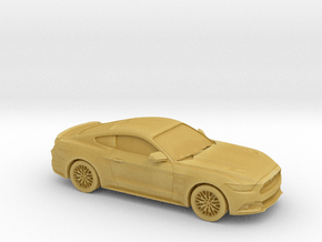 1/87 2015 Ford Mustang GT in Tan Fine Detail Plastic