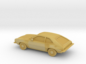 1/87 1972 Ford Pinto in Tan Fine Detail Plastic