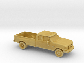 1/87 1994 Ford F-Series Dually in Tan Fine Detail Plastic