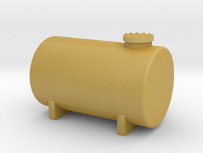 HO Fuel Tank 10m³ in Tan Fine Detail Plastic