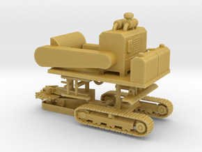 1/50th Carlton Type Tracked Stump Grinder in Tan Fine Detail Plastic