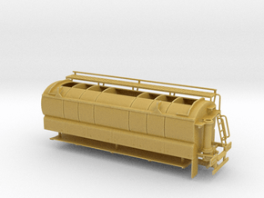 1/64th Walinga type Bulk Feed Truck Body in Tan Fine Detail Plastic