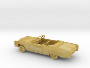 1/160 1965 Cadillac DeVille/Eldorado Convertible in Tan Fine Detail Plastic