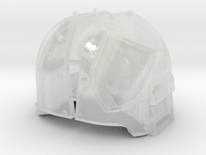 Base : Atlas Pat. Shoulders w/ Shield in Clear Ultra Fine Detail Plastic
