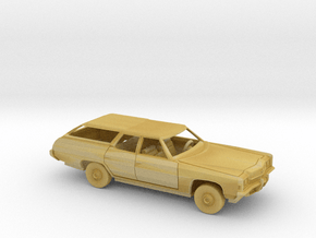 1/87 1972 Chevrolet  Impala Station Wagon Kit in Tan Fine Detail Plastic