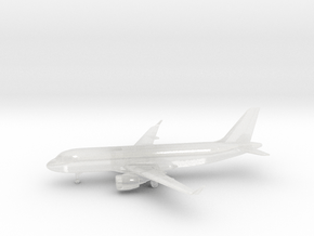 Airbus A320neo in Clear Ultra Fine Detail Plastic: 1:600