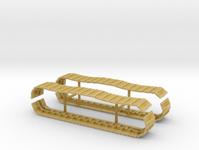 1/64th Hydraulic Excavator tracks for Cat 320 in Tan Fine Detail Plastic