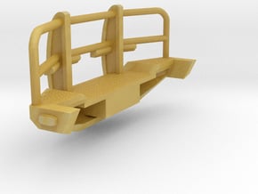 1/72nd Heavy Pickup Off road bumper 7' wide in Tan Fine Detail Plastic