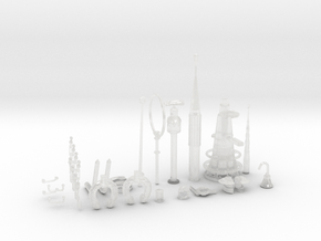 1/32 DKM U-Boot VIIC Conning Tower Detail KIT in Clear Ultra Fine Detail Plastic