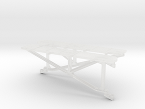1/350 DKM Lutzow Bridge Wing Set x2 in Clear Ultra Fine Detail Plastic