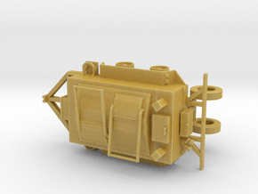 1/50th Roofing Tar Kettle Trailer in Tan Fine Detail Plastic