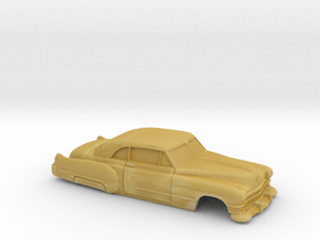 1/43 1949 cadillac 62 Hardtop Coupe Shell in Tan Fine Detail Plastic