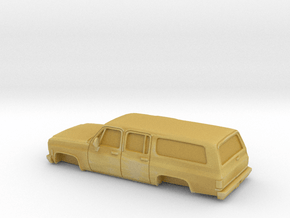 1/64 1973-79 Chevrolet Suburban Shell in Tan Fine Detail Plastic