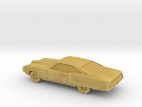 1/64 1968 Pontiac Bonneville Coupe in Tan Fine Detail Plastic