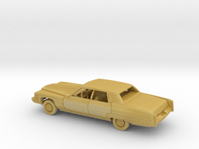 1/87 1974 Cadillac Sedan DeVille  in Tan Fine Detail Plastic