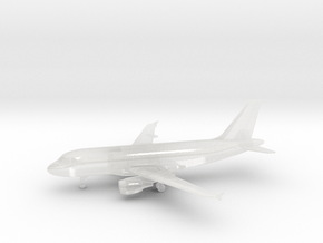Airbus A319 in Clear Ultra Fine Detail Plastic: 1:600