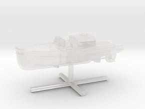 1/350 DKM 7.5m Boat in Clear Ultra Fine Detail Plastic