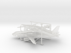 Airbus A320 in Clear Ultra Fine Detail Plastic: 1:700