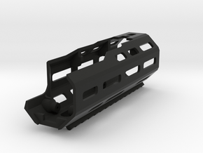 NE UZI middle M-lok railed handguard (16cm; 6.3")  in Black Premium Versatile Plastic