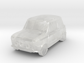 TT 1/120 car in Clear Ultra Fine Detail Plastic