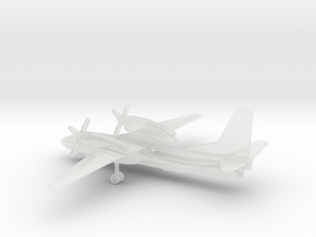 Antonov An-32 Cline in Clear Ultra Fine Detail Plastic: 1:500