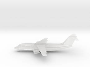 Avro RJ-100 Jumbolino in Clear Ultra Fine Detail Plastic: 1:500