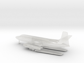 Avro Canada C-102 Jetliner in Clear Ultra Fine Detail Plastic: 1:400