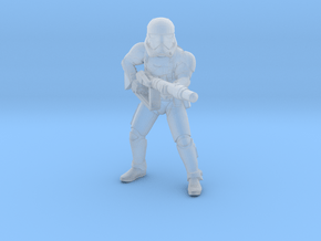 (Legion) First Order Heavy Stormtrooper in Clear Ultra Fine Detail Plastic