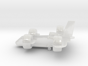 Bell X-22A in Clear Ultra Fine Detail Plastic: 6mm