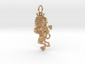 APJ BOXING LION (champion edition) in Polished Bronze