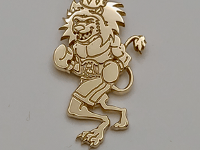 APJ BOXING LION (champion edition) in 14K Yellow Gold