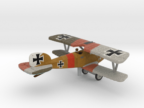 Lothar von Richthofen Albatros D.III (full color) in Standard High Definition Full Color