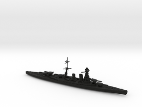 1/1250 Kii Class w/ Separate Turrets in Black Smooth Versatile Plastic