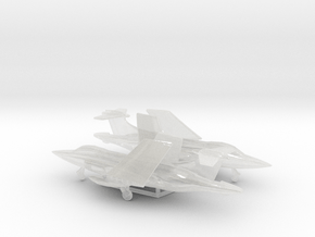 Blackburn Buccaneer S.2 (folded wings) in Clear Ultra Fine Detail Plastic: 1:350
